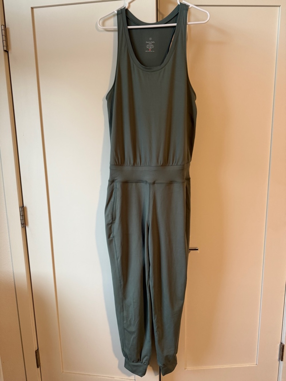 Sweaty Betty M Olive Green Jumpsuit